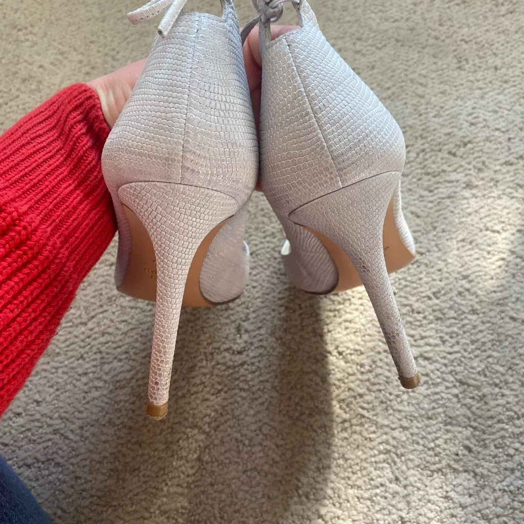 Stuart Weitzman Leigh stiletto heels leather bow heel - Image 5