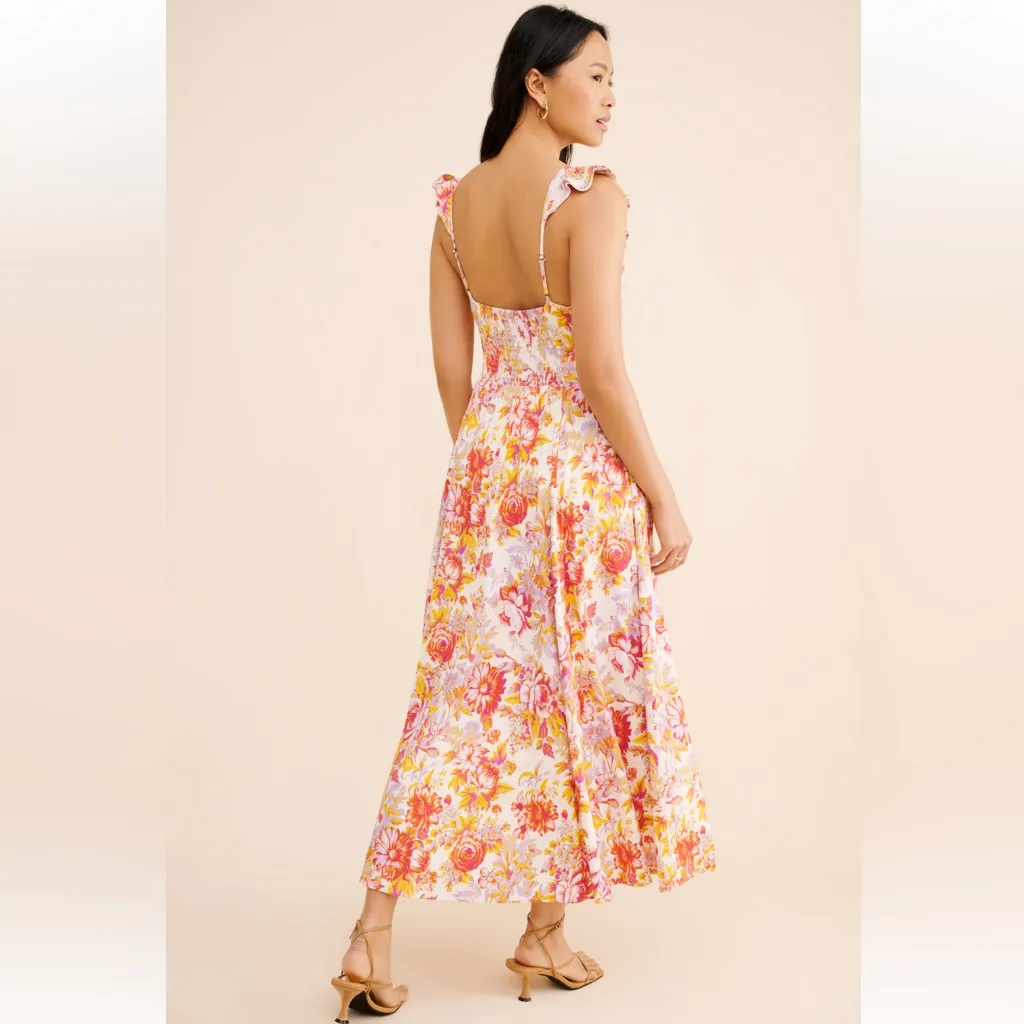 NWT! Anthropologie BHLDN Sadie Fit And Flare Maxi Dress - Image 4