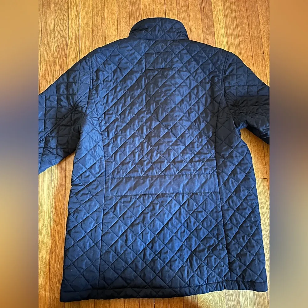 Land's End  Women's Quilted Jacket Black, Size Small Size 6-8, Full Zip - Image 9