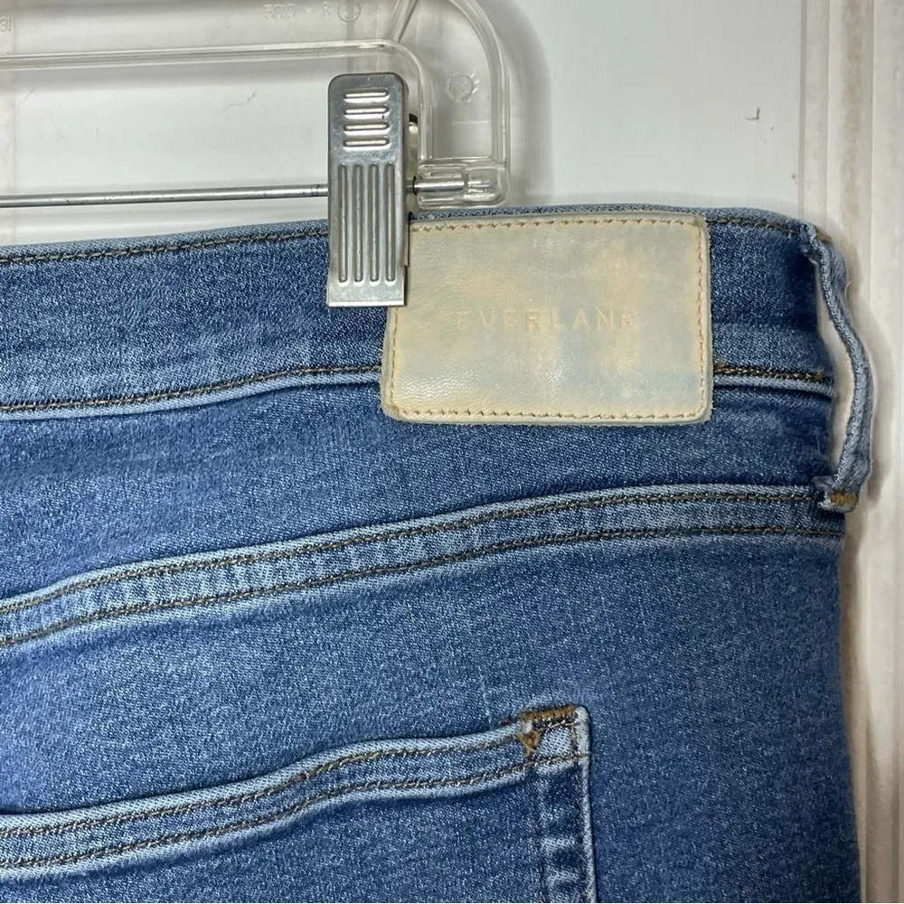 EVERLANE Curvy High Waist Crop Skinny Jeans Sz 35 - Image 6