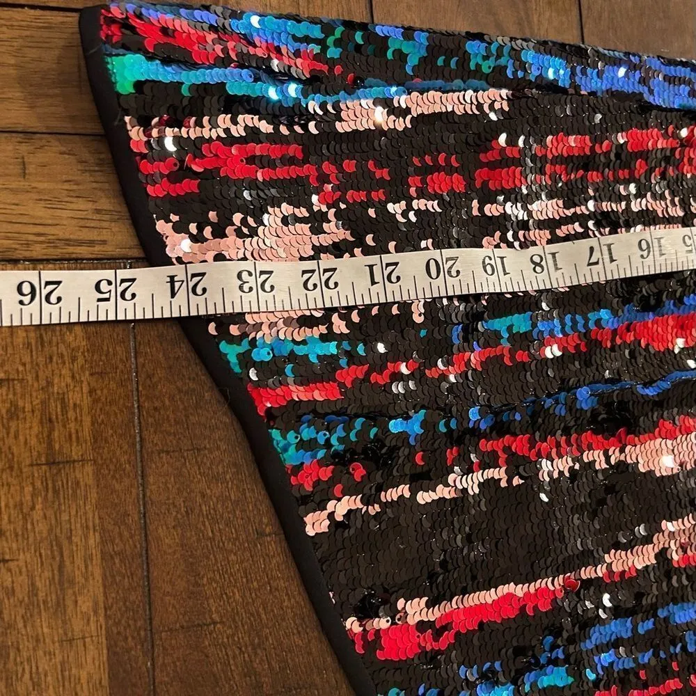 Anthropologie Dazzler Sequin Skirt by Du Paradis MSRP 228.00 Size XS holiday - Image 14