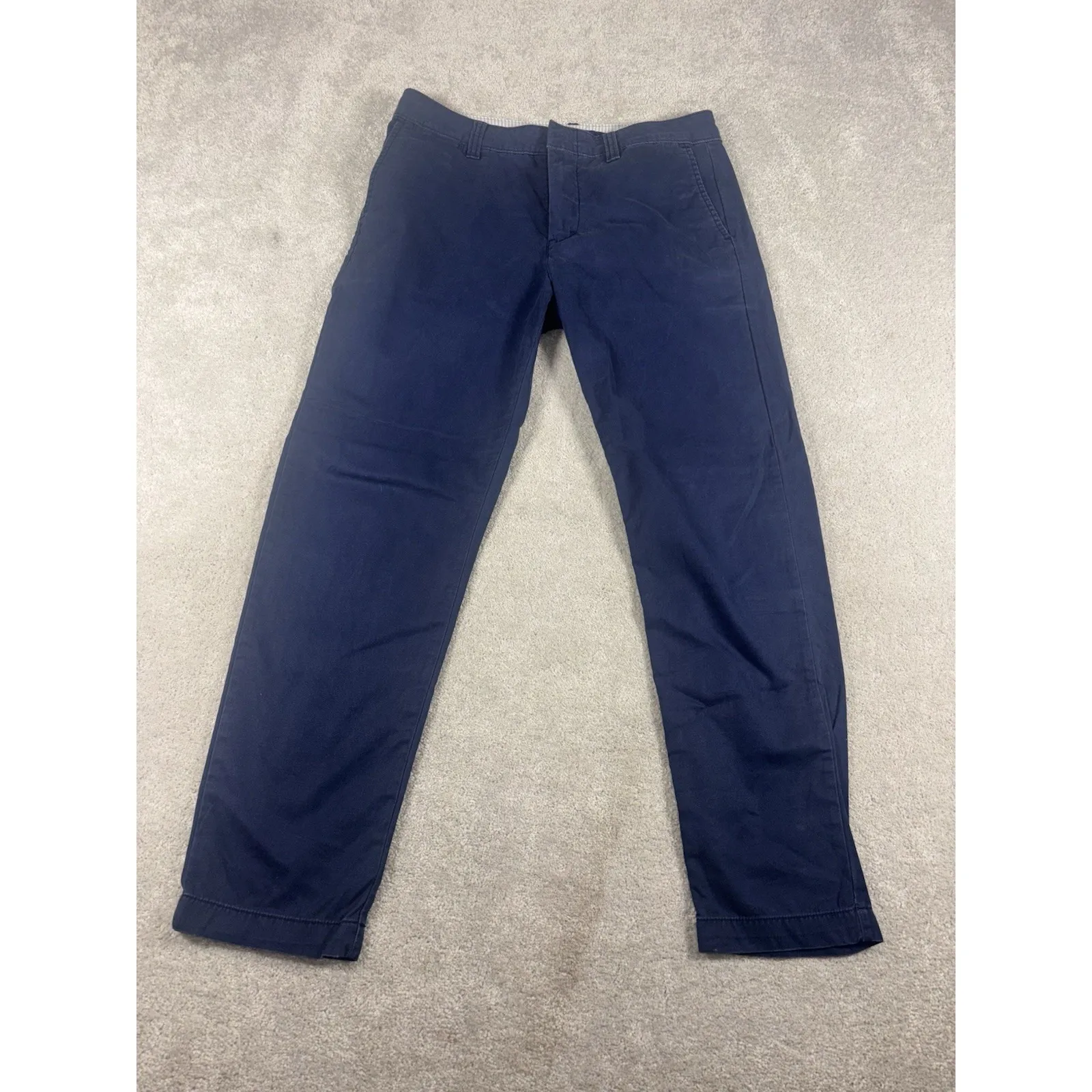 Polo Ralph Lauren Navy Chino Style Ankle Pants Size 4 (31X27) Mid-Rise - Image 2