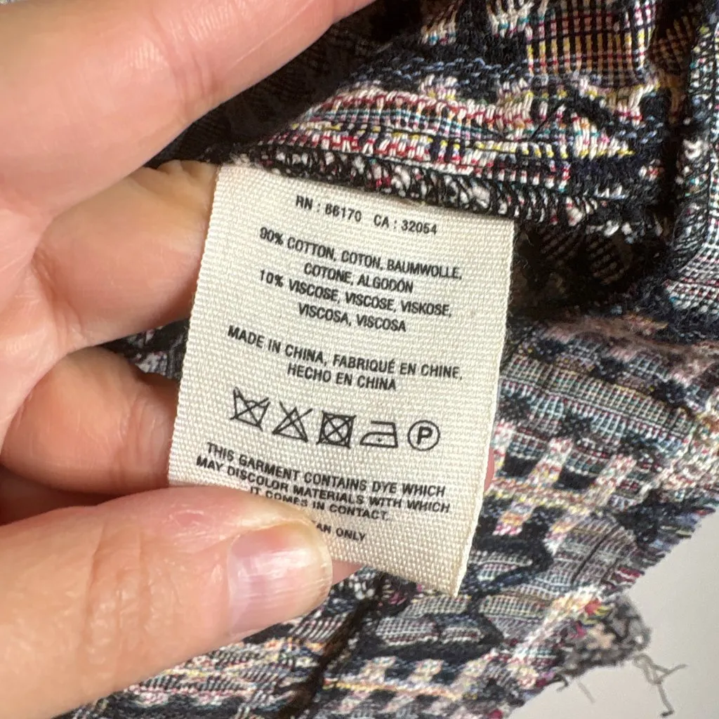 Anthropologie - Hei Hei Faifo Textured Jacket in Blue & Cream - Image 5