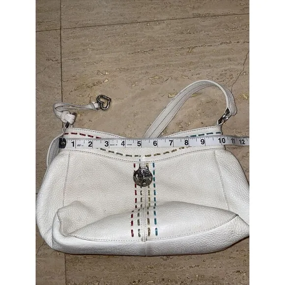 Brighton small cream and yellow‎ trim crossbody - Image 7