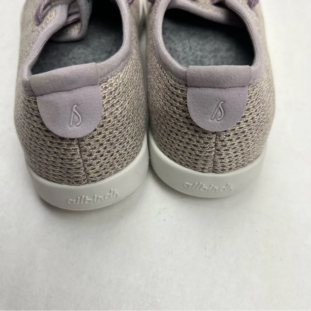 Allbirds Tree‎ Skippers Women's Size 5 Lavender Lilac Boat Tennis Shoes Sneakers - Image 9