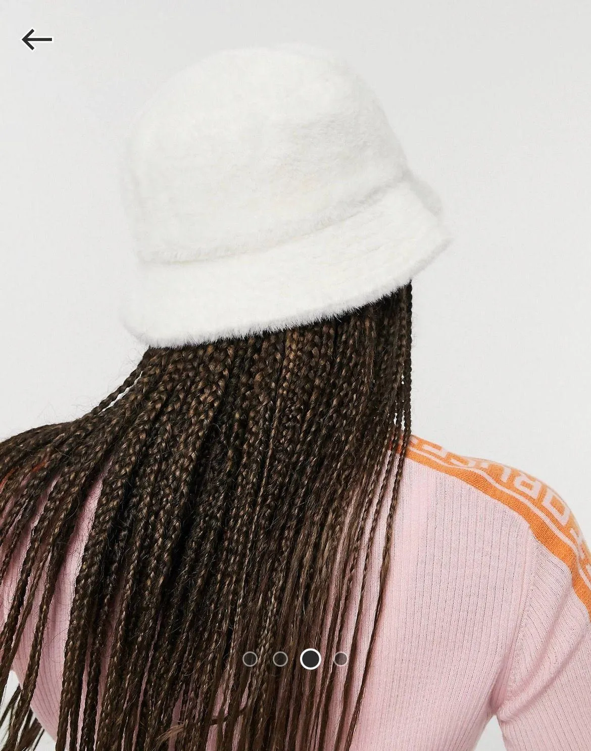 ASOS Design Fluffy Bucket Hat - Image 2