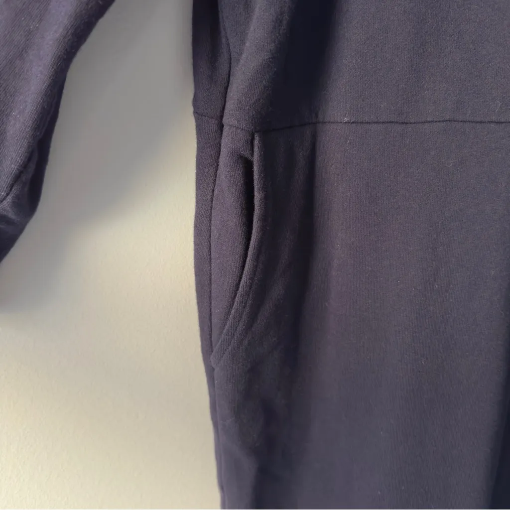 Boden 100% Cotton Mini Sheath Dress Pockets 3/4 Sleeve Navy Casual Preppy Crew Blue Size undefined - Image 6