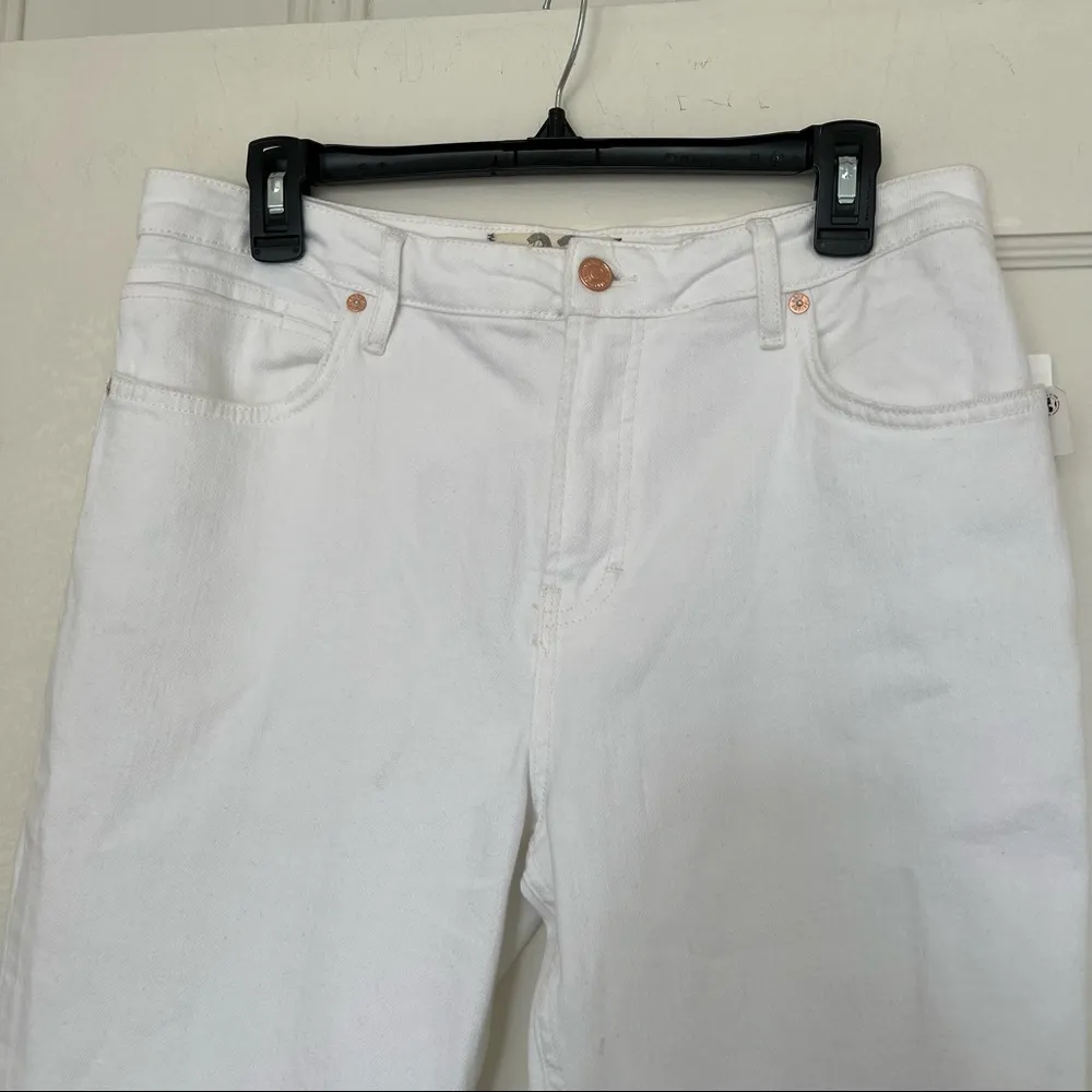 Carmen Flare Jeans in Optic White Size 32 NWT - Image 5