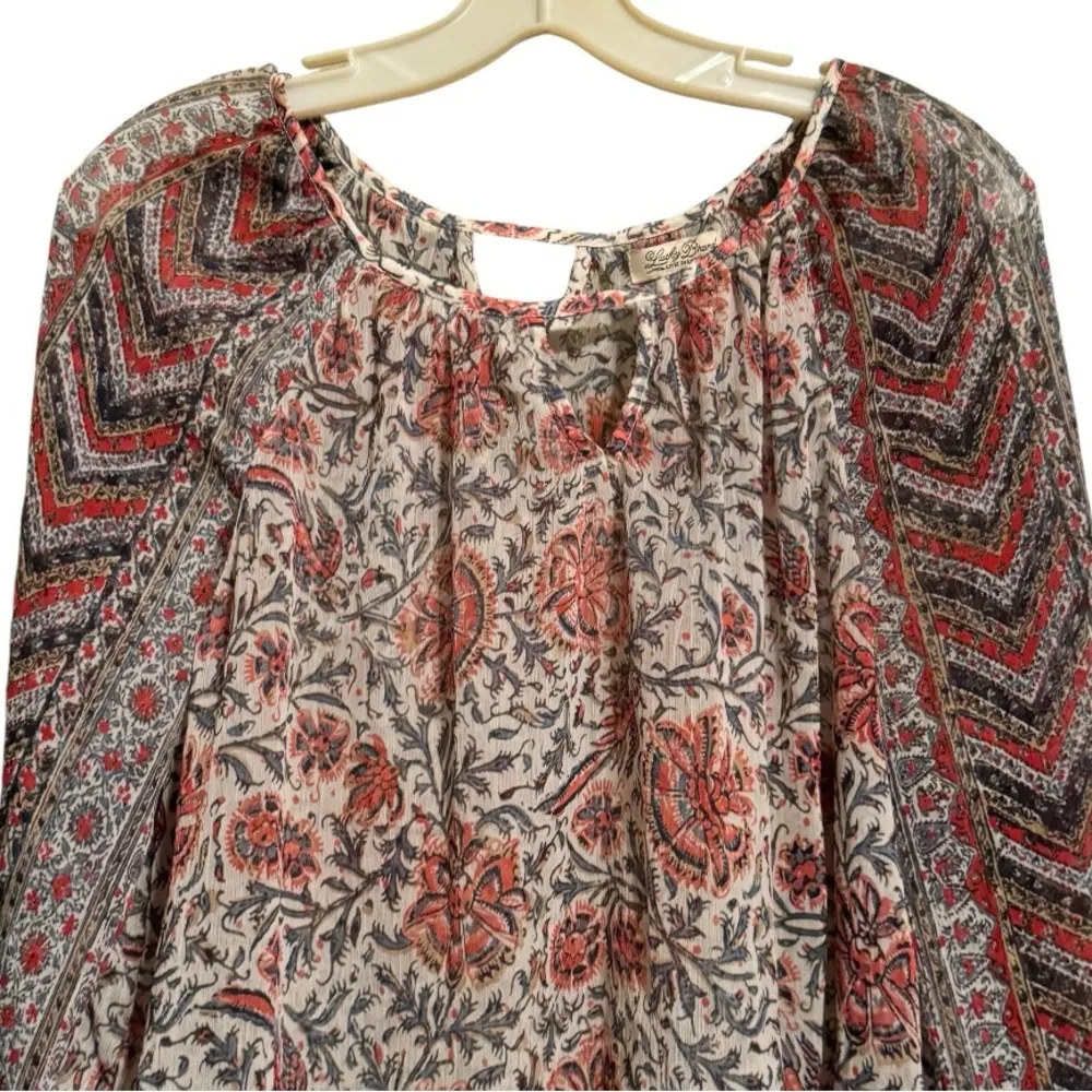 Lucky Brand Sheer Top - Image 2