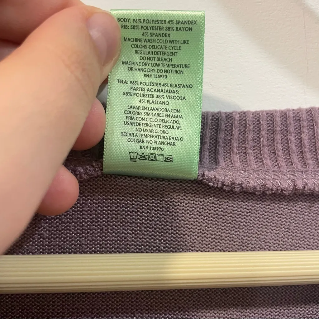 Honeydew Pajama Set. Lavender size XL Purple - Image 4