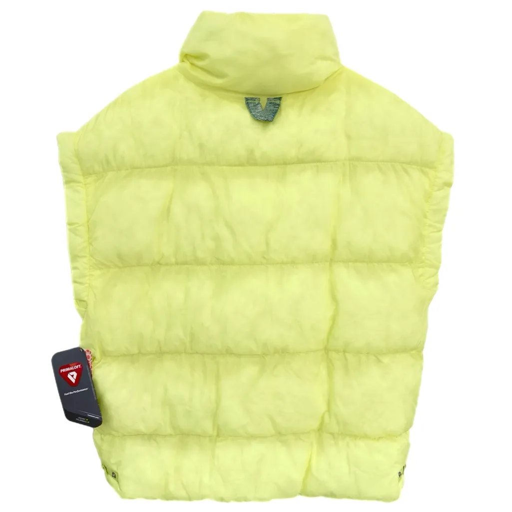 Free People Pippa Packable Puffer Vest Citron Yellow Size S - Image 5