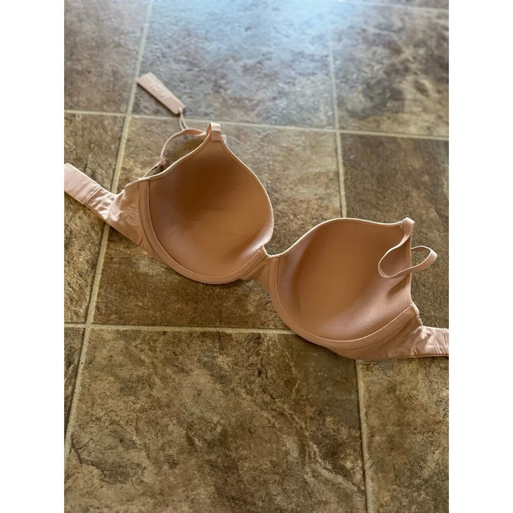 Skims Fits Everybody T-shirt Demi Bra Clay 32DD - Image 5
