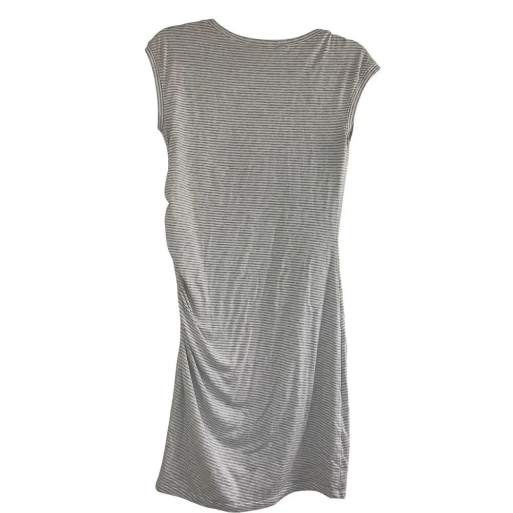 ✨ATHLETA CAREFREE TEE DRESS SZ MEDIUM STRIPE✨ - Image 5