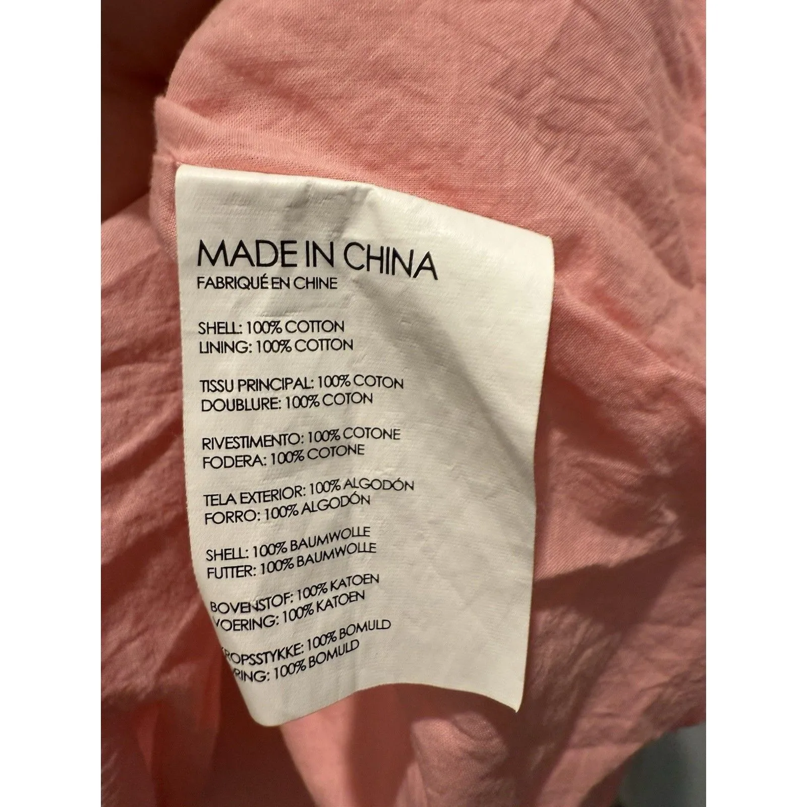 Club Monaco Womens Square Neck Plisse Bow Tank Top Blouse Pink Size Small Box B - Image 3