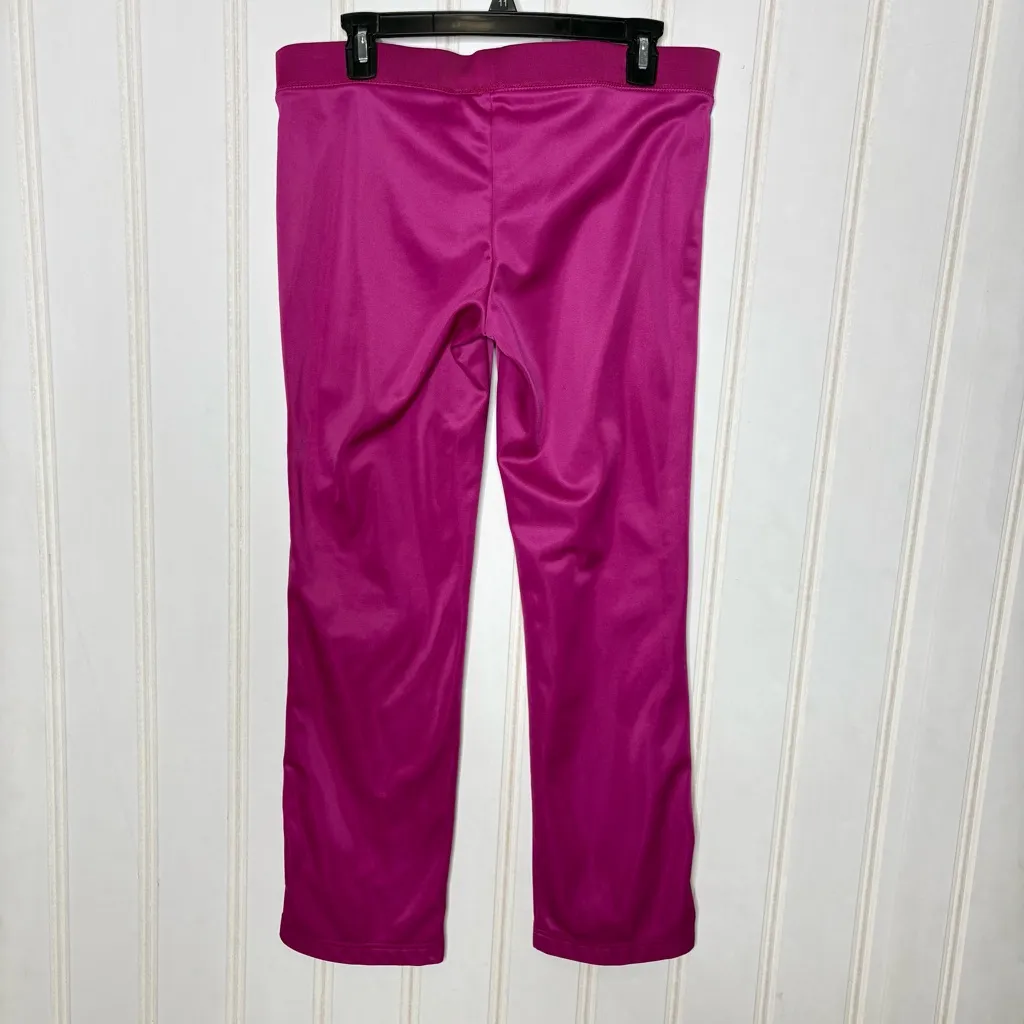 Johnny Was  Fuchsia Track Pants with Blue Trim 380 - Image 4