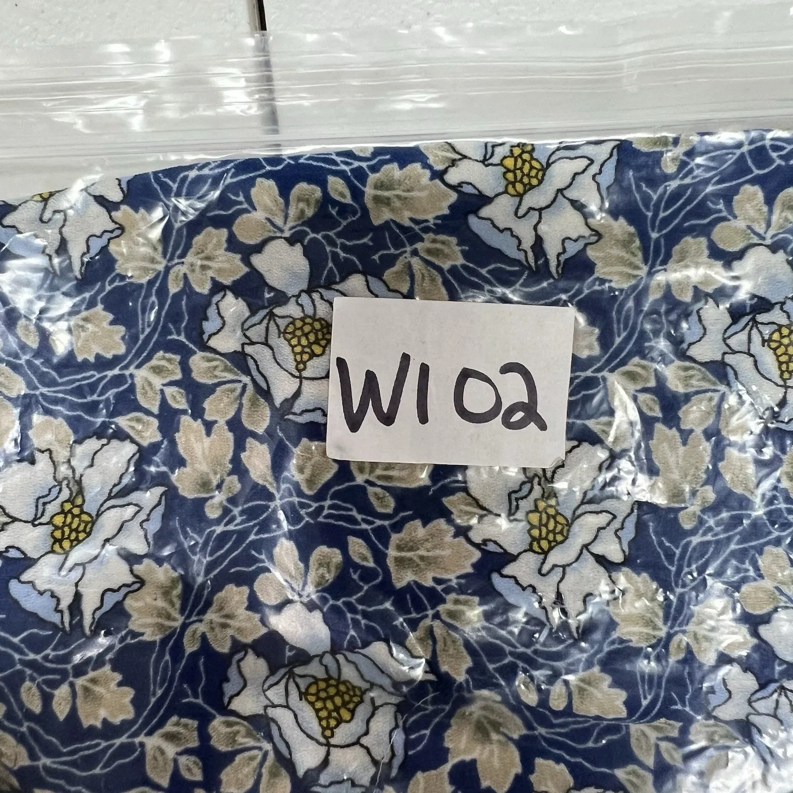 Max Studio Plus 2X Top Elbow Sleeve Ruffle Blouse Blue Floral Peasant Women's - Image 13