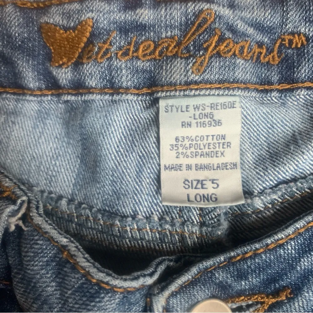 Y2k Wet Seal Low Rise Straight Leg Jeans - Image 4