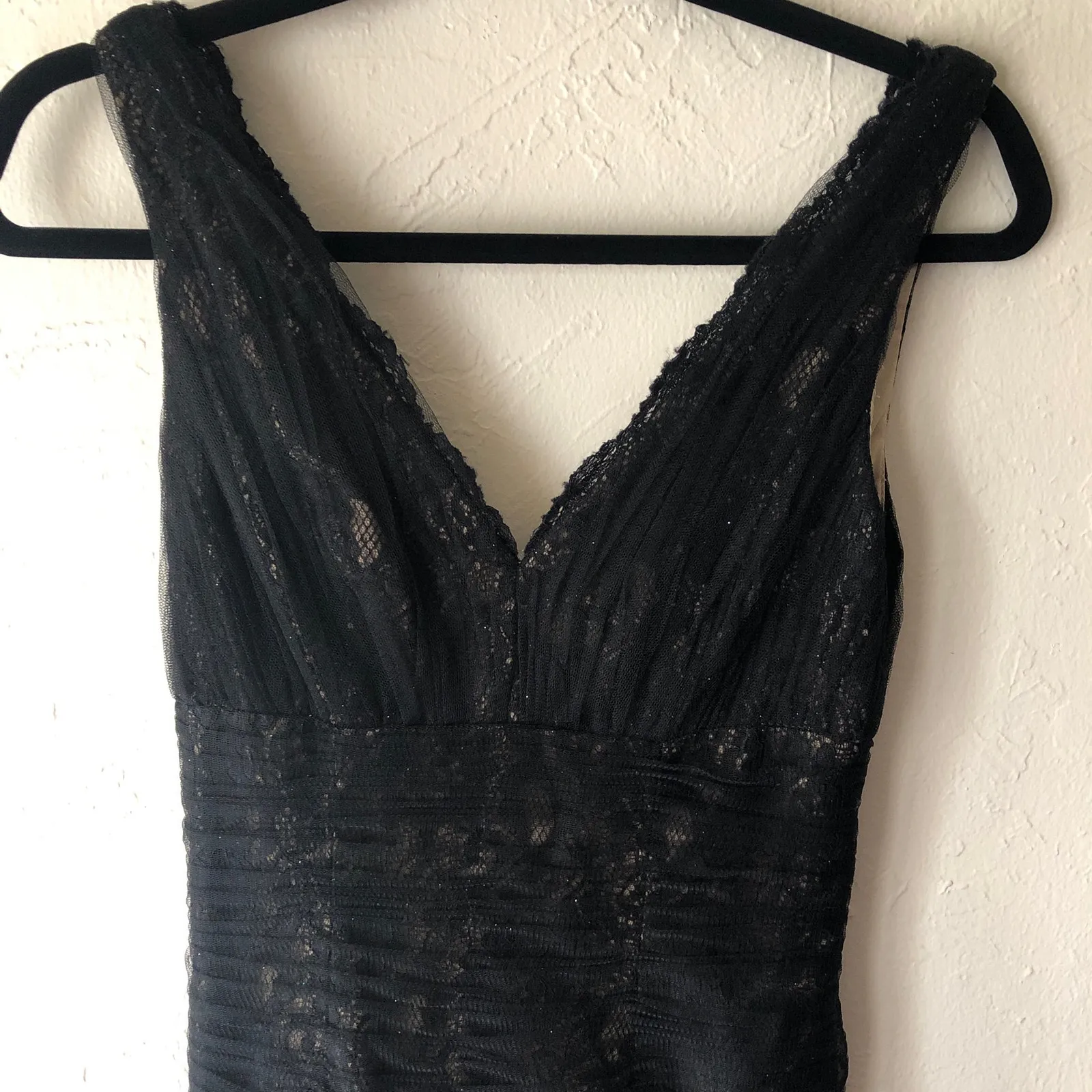 Monique Lhullier Lusting Over You Black Gown Size 2 - Image 5