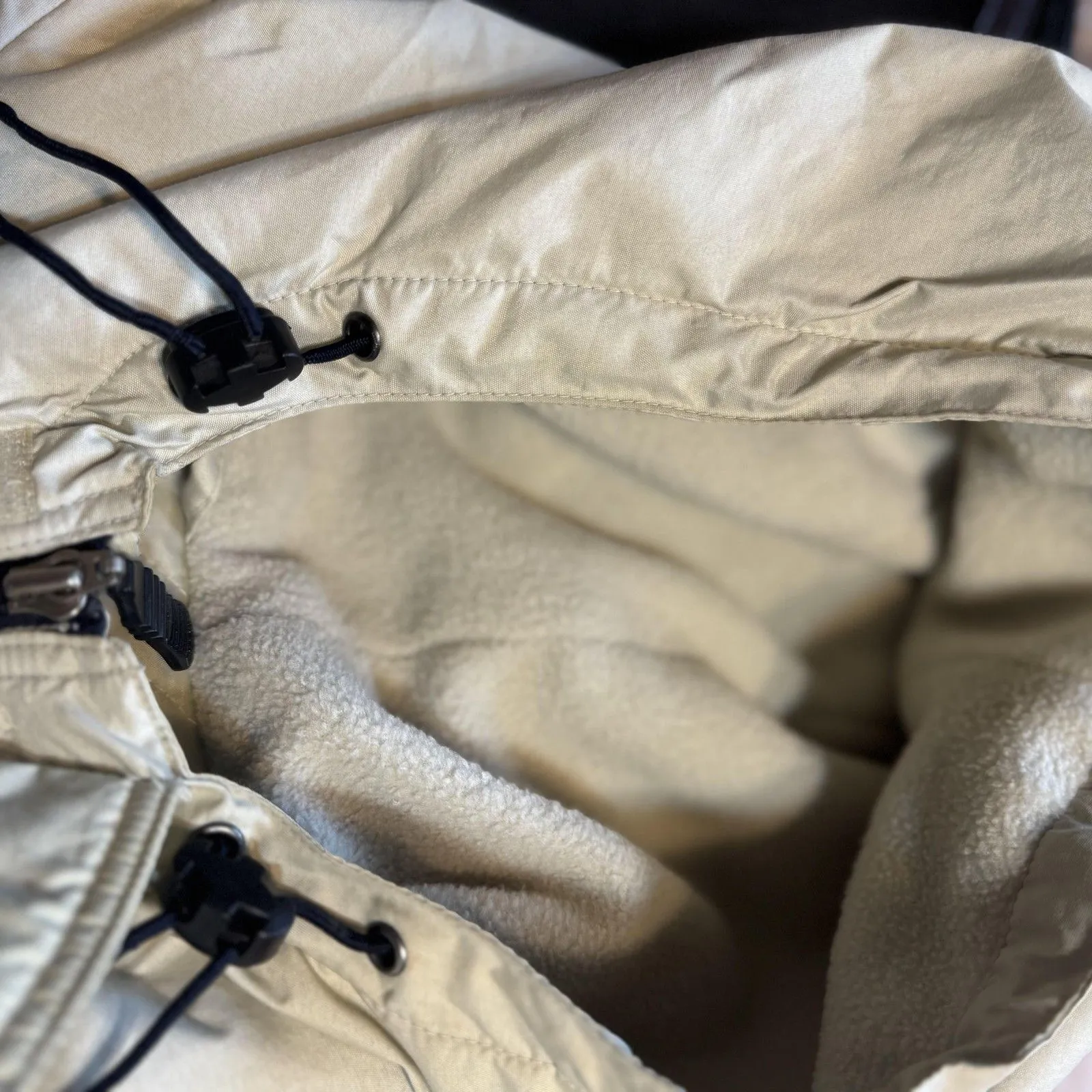 First Down Jacket Mens Medium Gray Hooded Parka Sixty - Image 14