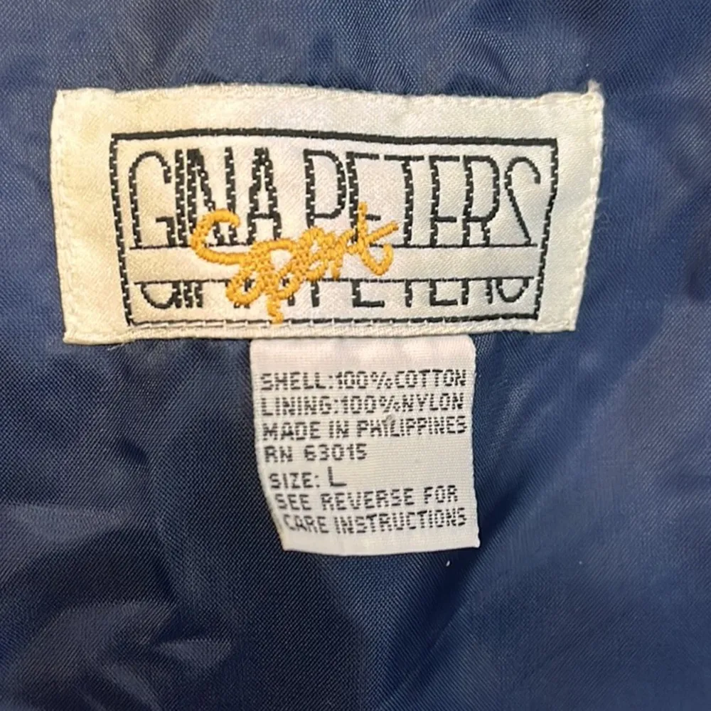 Vintage Patchwork Vest 90’s Corduroy Paisley L Large Red - Image 5