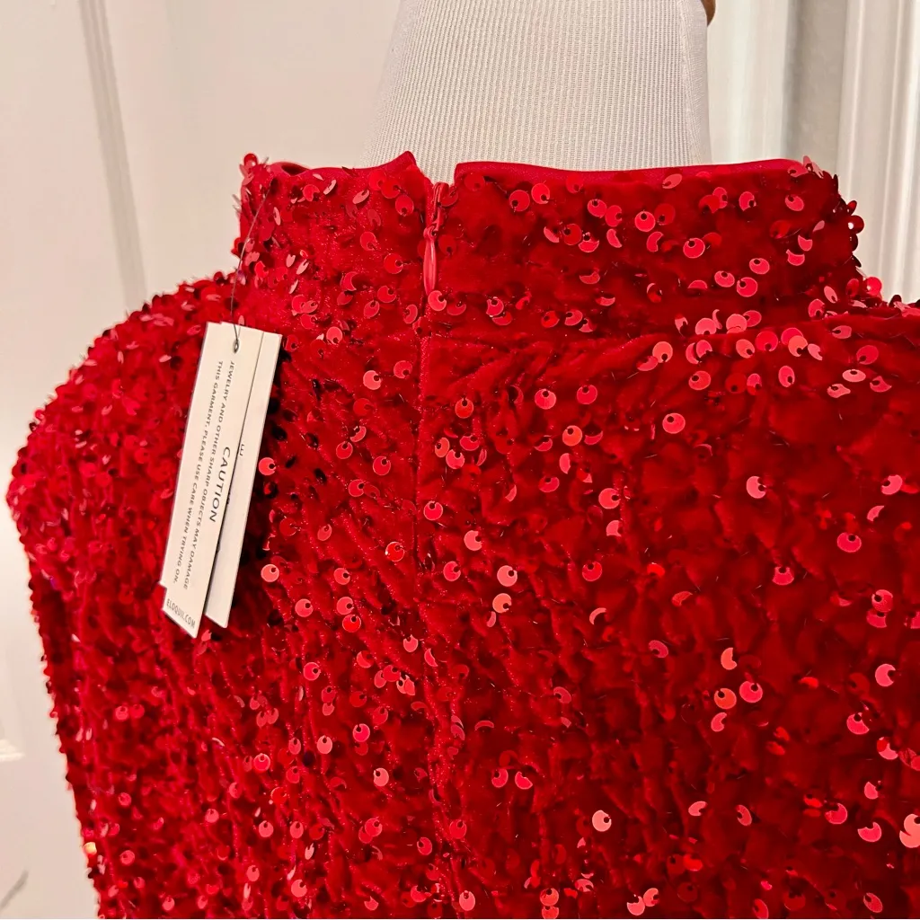 Eloquii Ruched Sequin Dress A3* - Image 11