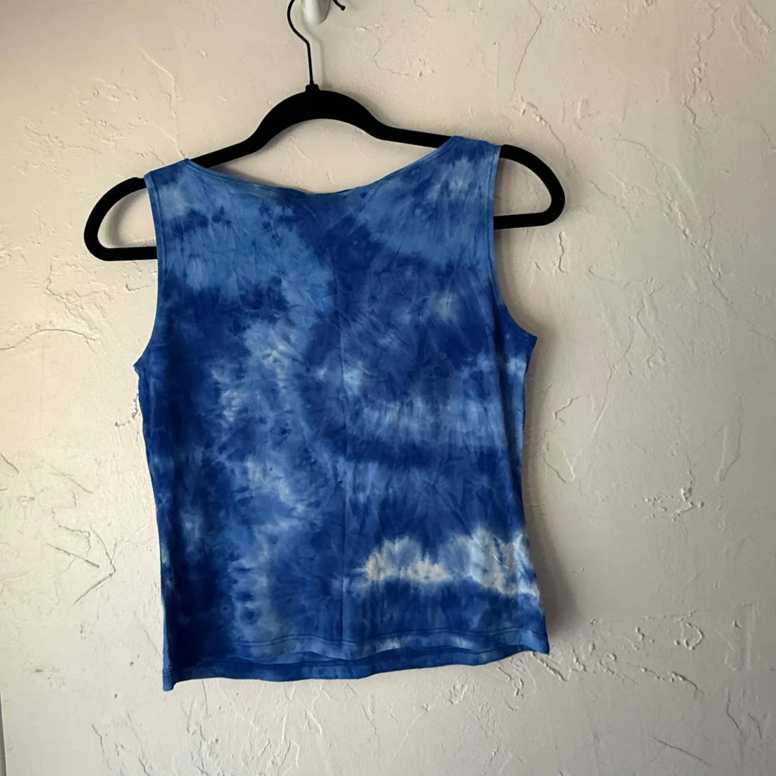 Rue21 Y2K Tie Dye Tank Top M Blue Sunburst‎ Whimsigoth Charmed Vibes USA - Image 3
