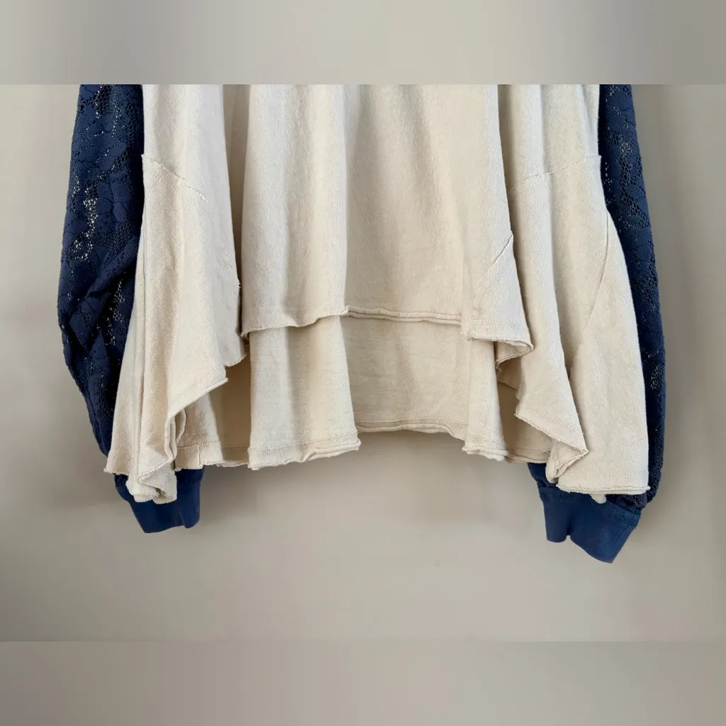 Free People We The Free By The Lake Graphic Long Sleeve Pullover Top | GUC | XL - Image 6