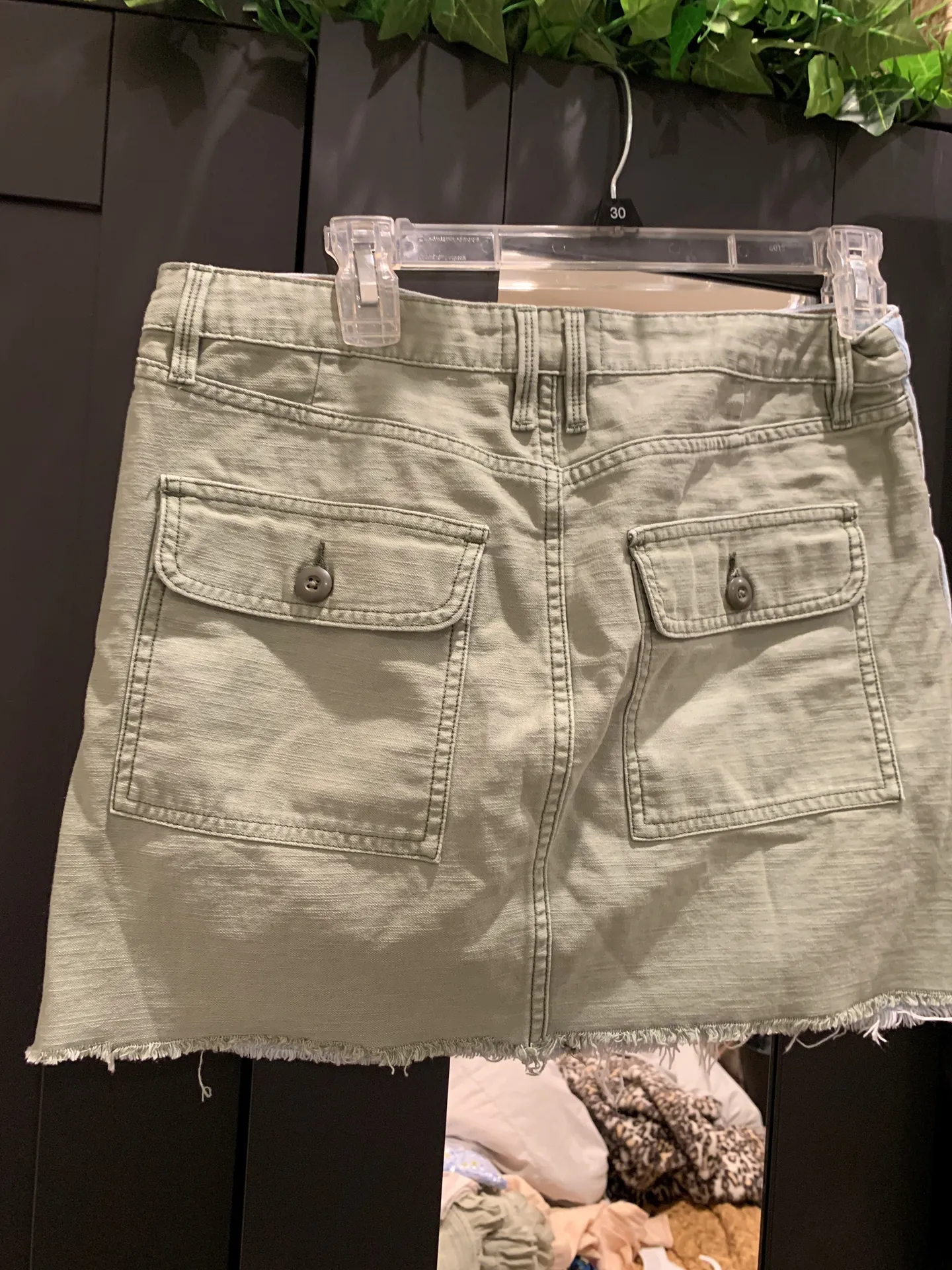 Le Mini Skirt Cargo Mix in Canteburry - Image 4
