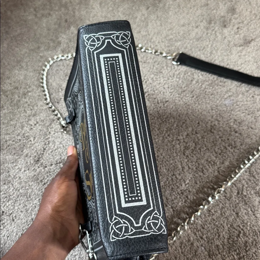 Spirit Of Halloween Book Of Spells Satchel Black - Image 5