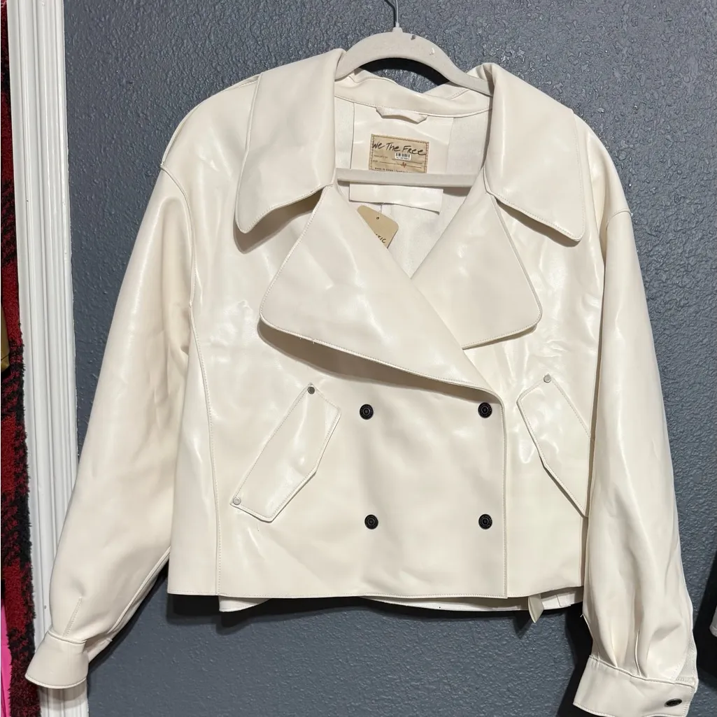 We The Free Cream Trench Coat - Image 9