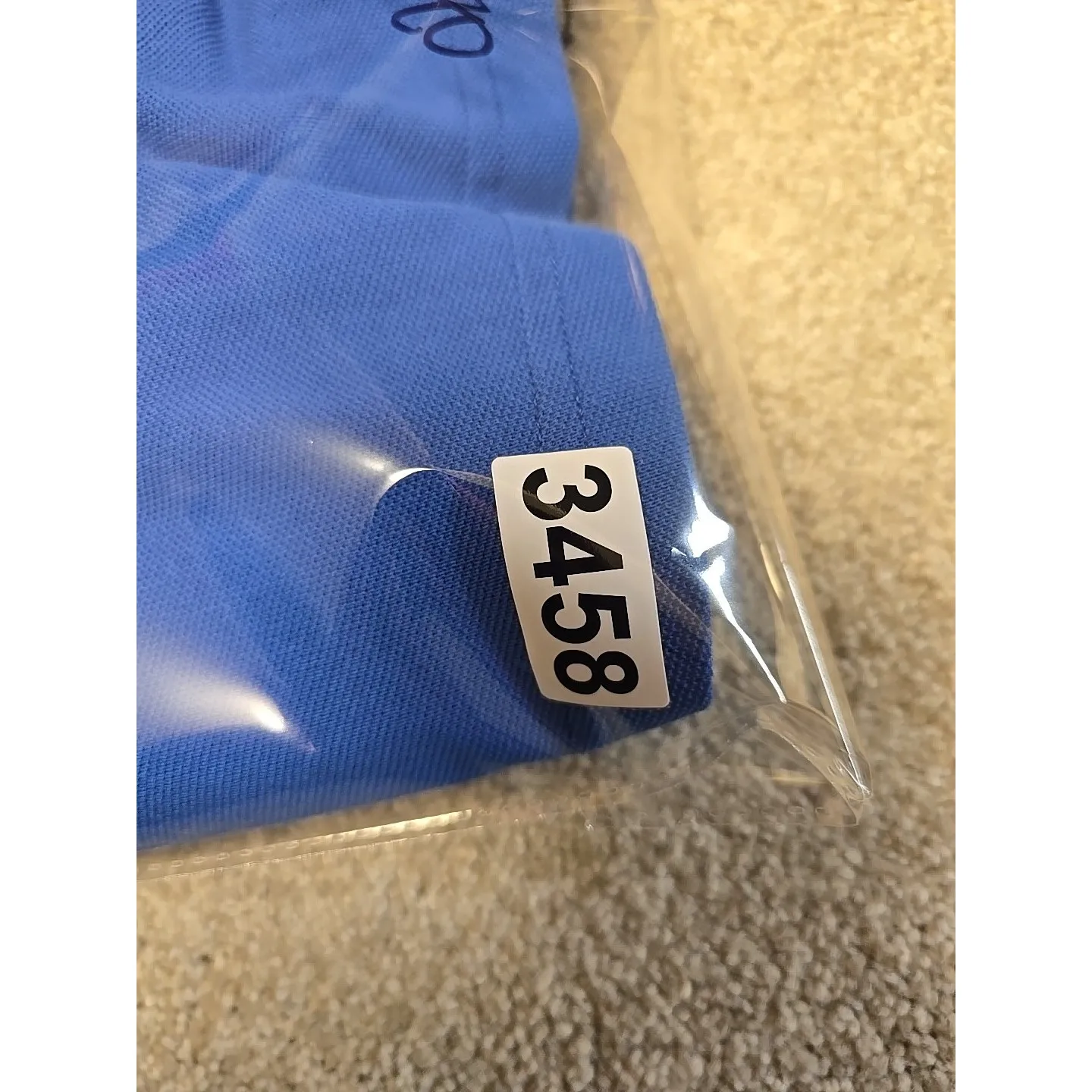 Kenzo Paris XS Blue Sleeveless Polo Dress Neon Trim Tiger Logo Cotton Pickleball - Image 10