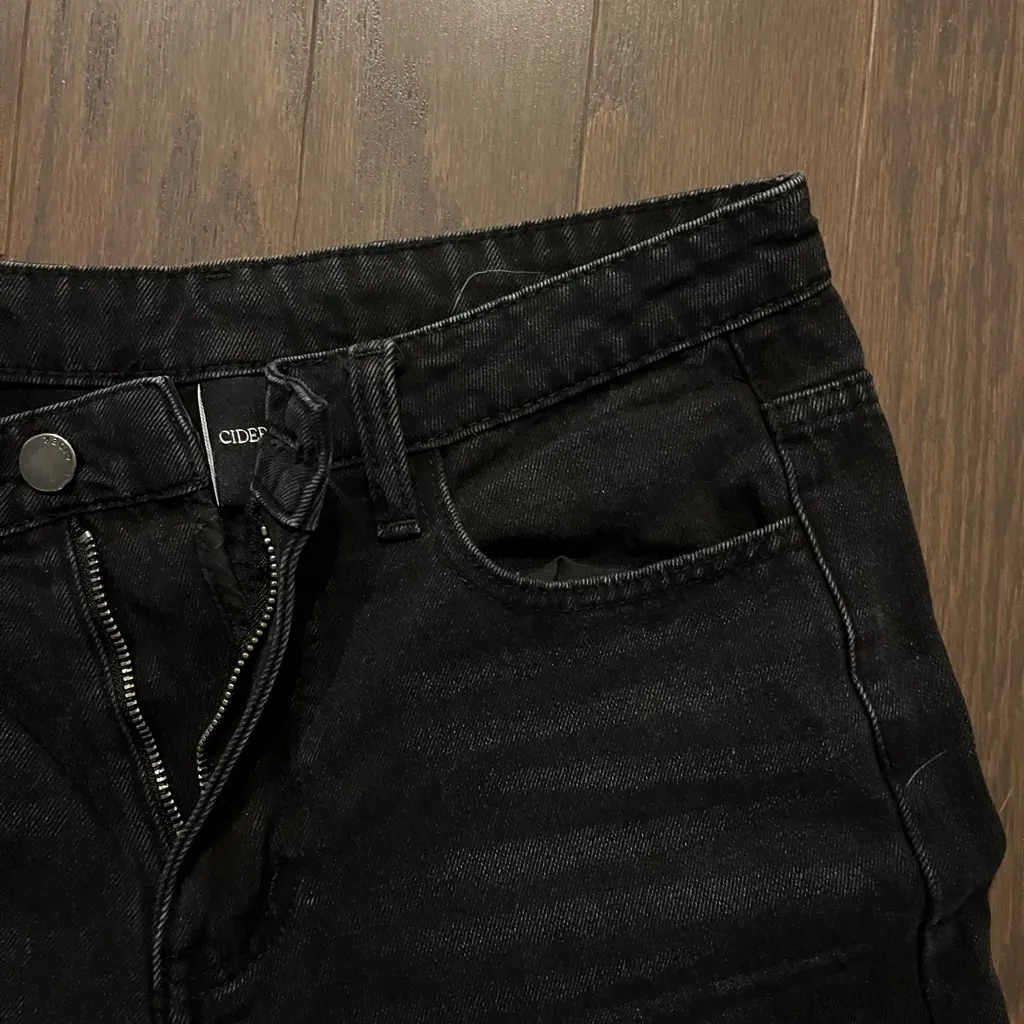 Cider Black High Rise Women Jeans - Image 3