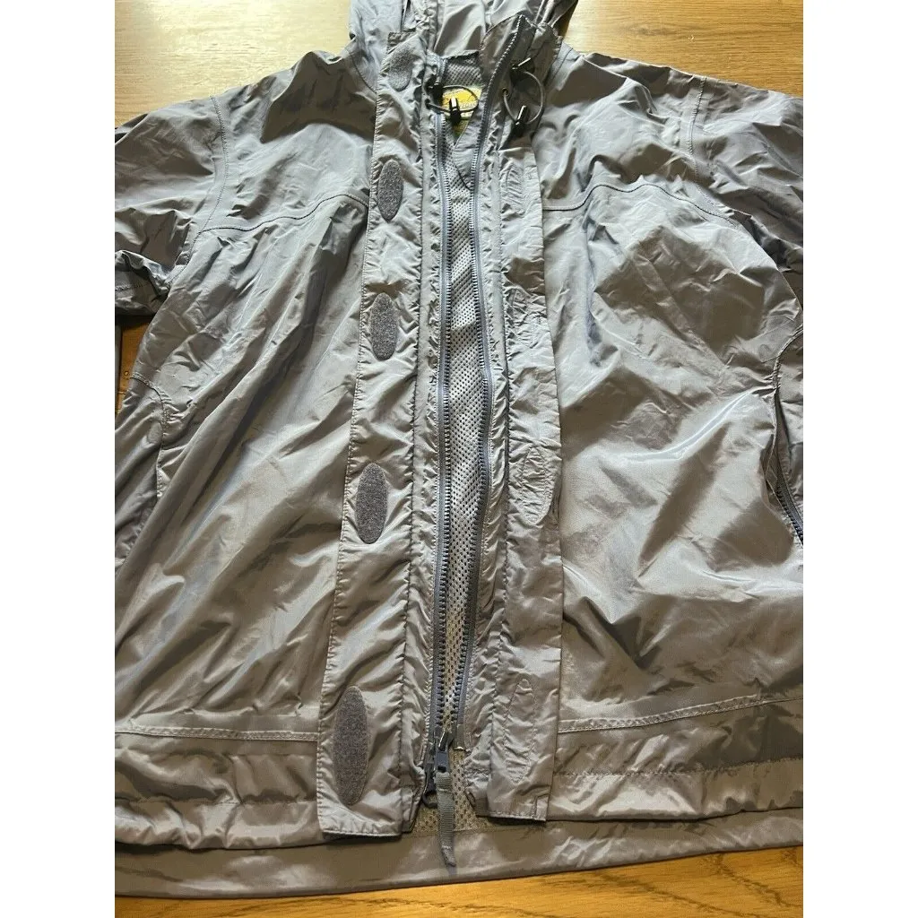 Cabelas Women Blue Zip Windbreaker‎ Rain Jacket lightweight Size Small Outdoor - Image 8