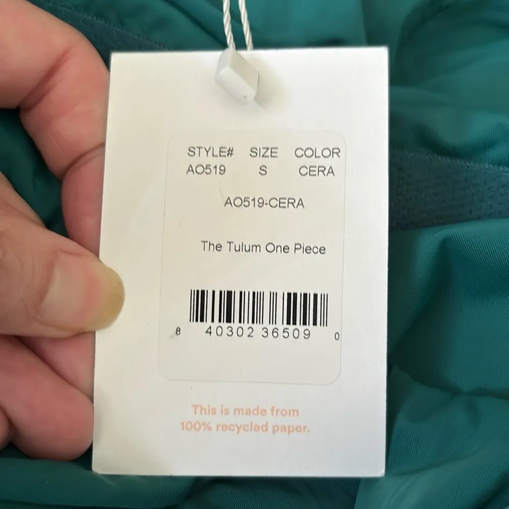 Andie The Tulum One Piece Swimsuit Ceramic Small NWT‎ - Image 6