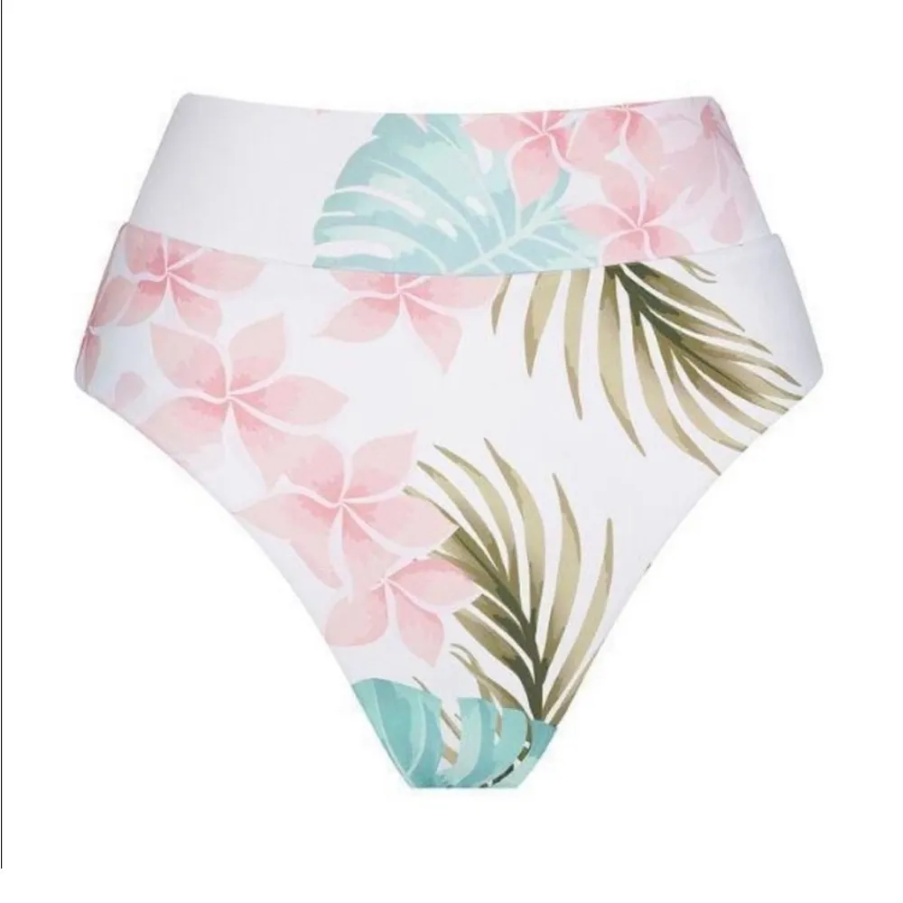 Infamous White Palm Bikini Bottoms size Medium‎ - Image 2