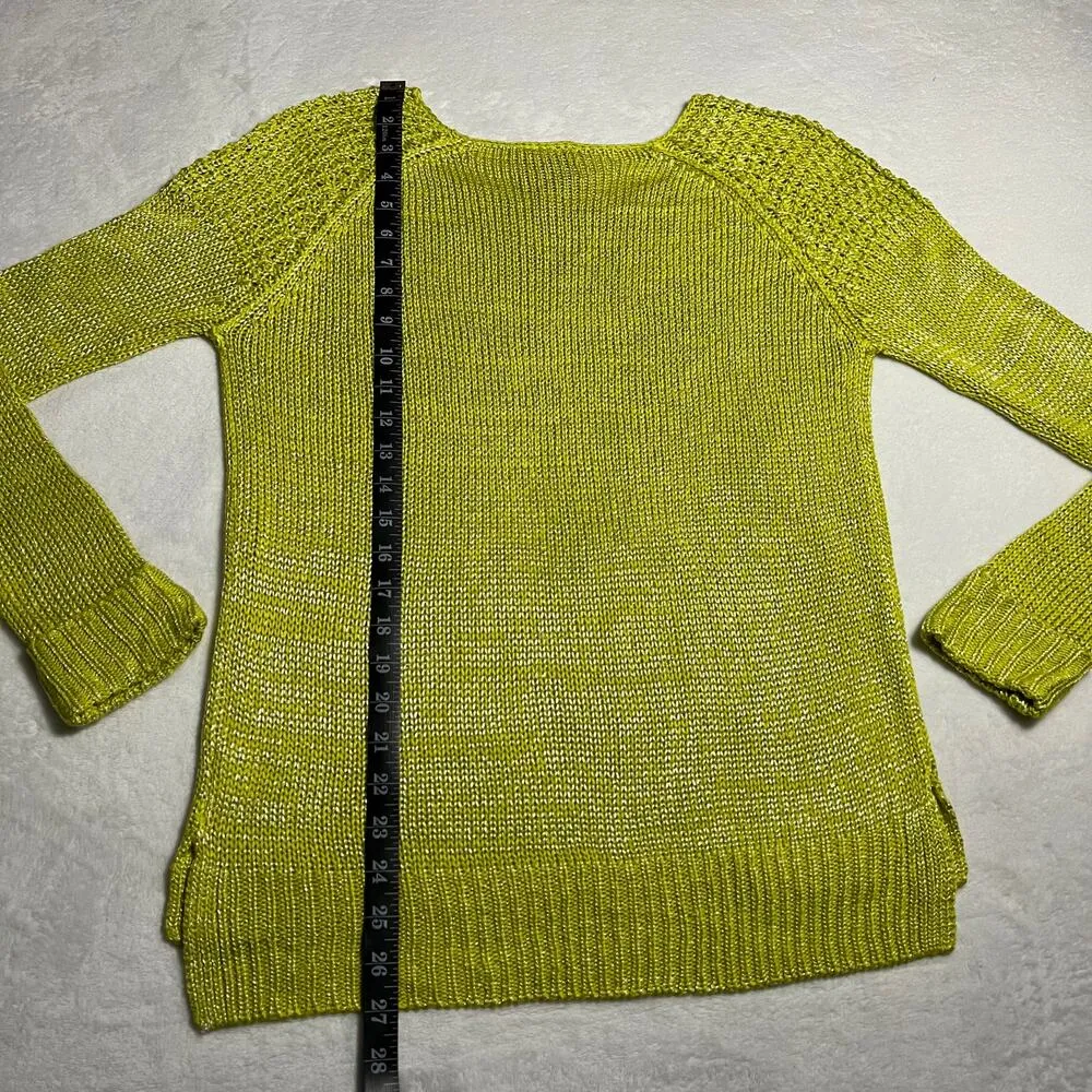 Romeo & Juliet Couture Crewneck Knit Pullover Sweater Size Small Colorful - Image 9