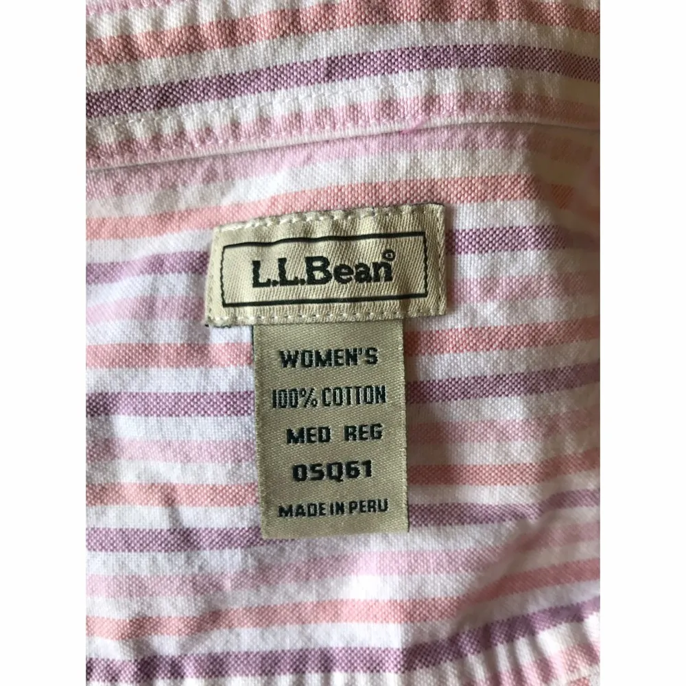 Striped L.L.Bean Button Down - Image 4