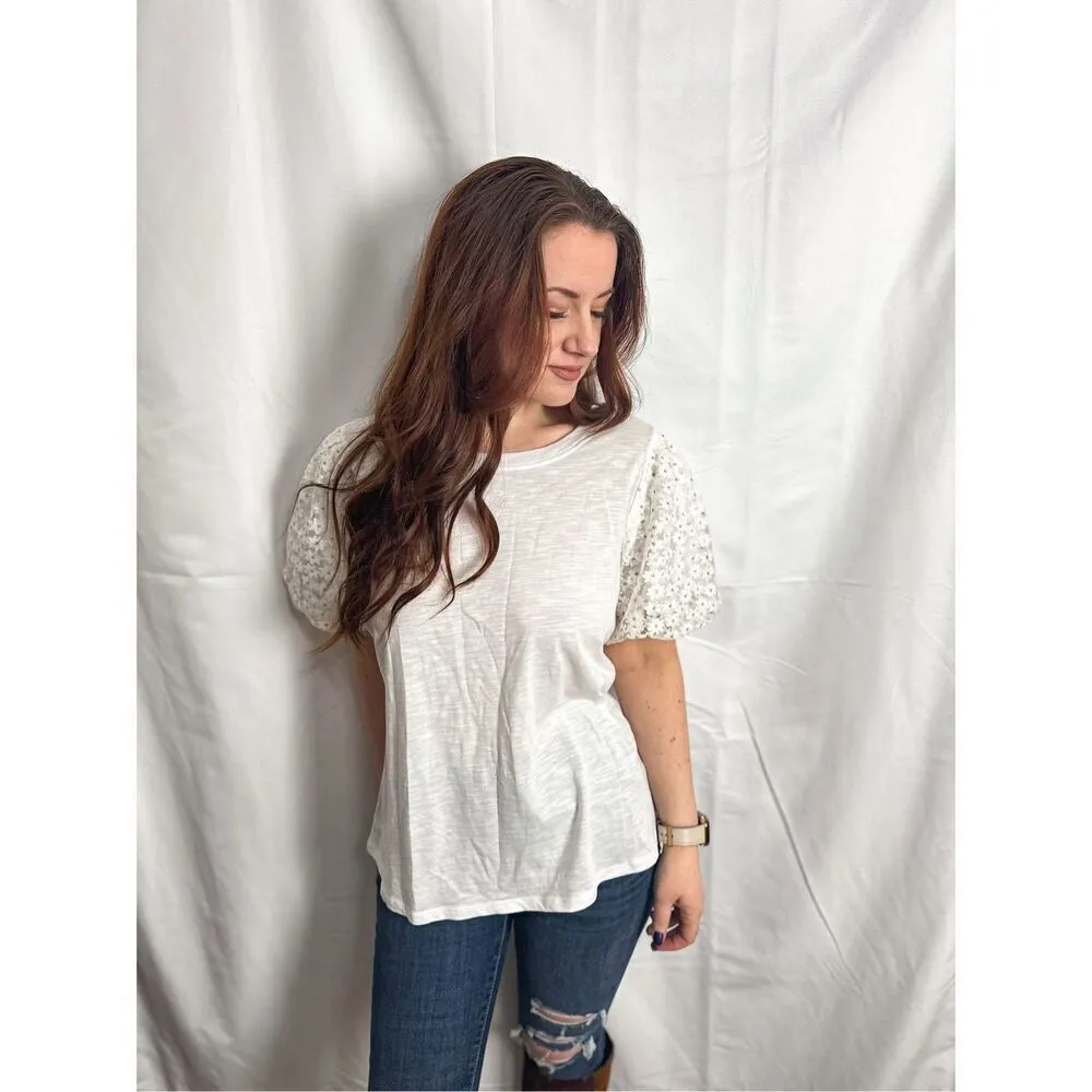 Cato White Tee - Image 4