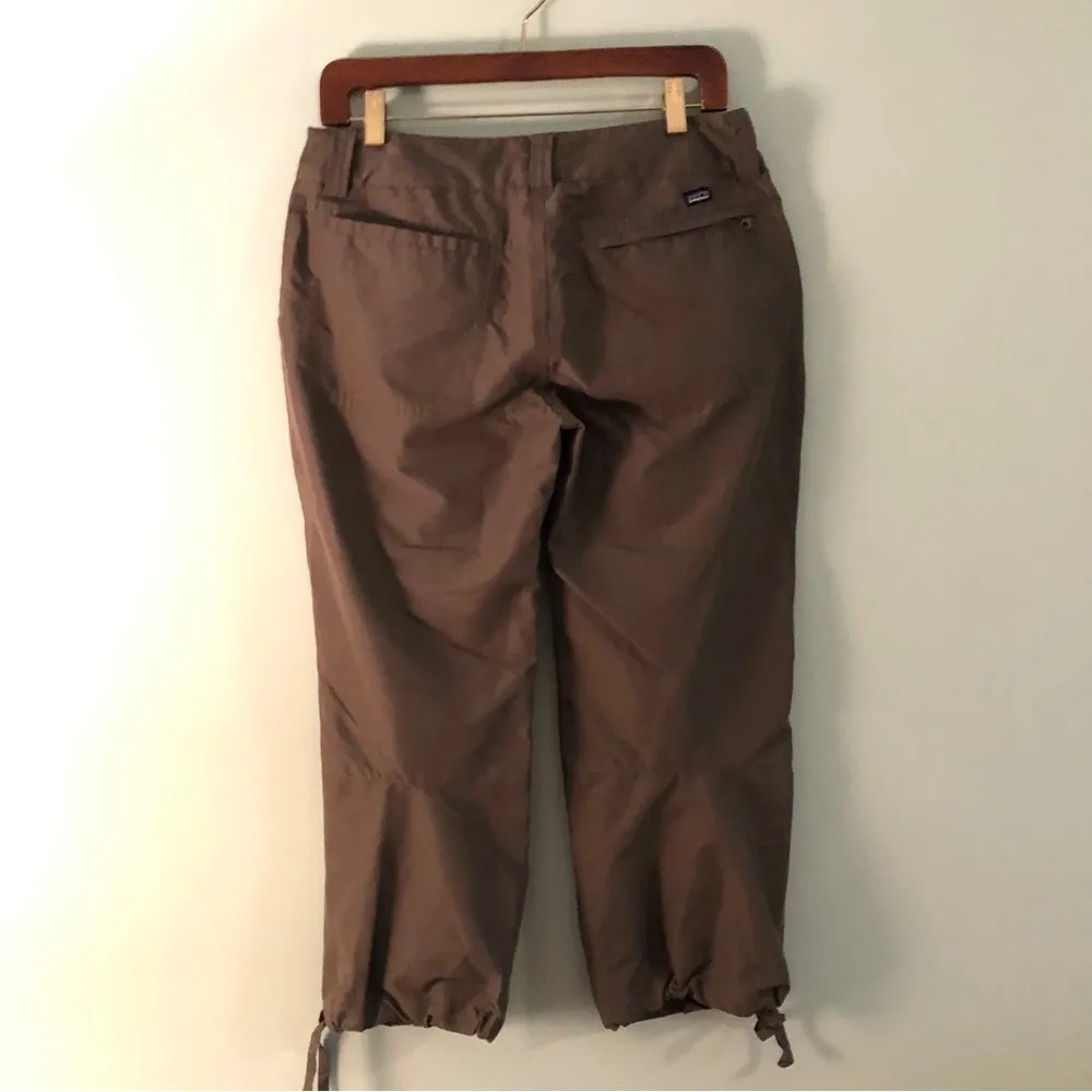 Patagonia Borderless Capris Drawstring Hem Pants. Size 6. - Image 4