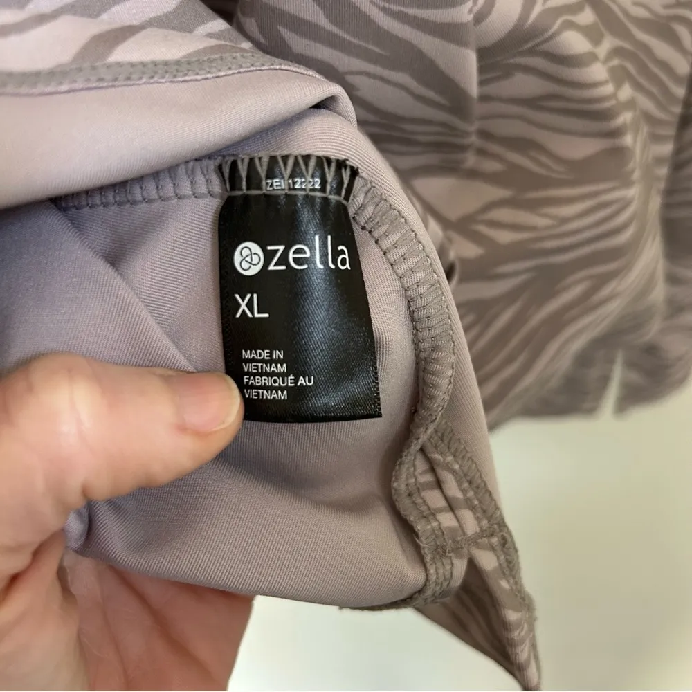 Zella Studio Lite Racerback Dress Grey Lavender XL - Image 6