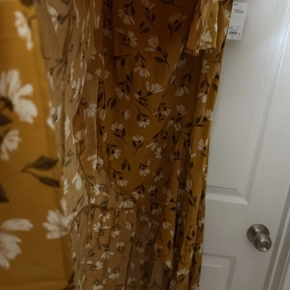 Sonoma womens Wrap Ruffle Maxi/Midi Hi-Low floral Skirt 4X NWT - Image 7