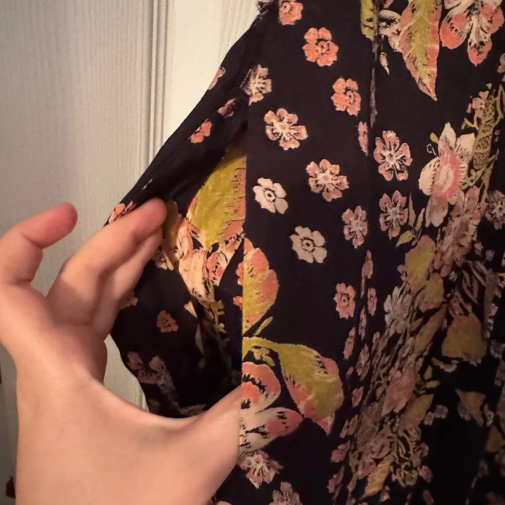 Free People Floral Print Jumpsuit - Image 6