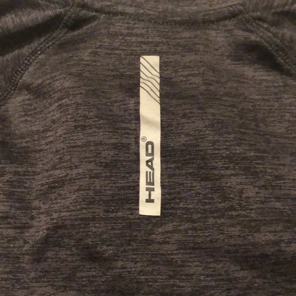 Head  Grey Half Zip Pullover Size XS - Image 6