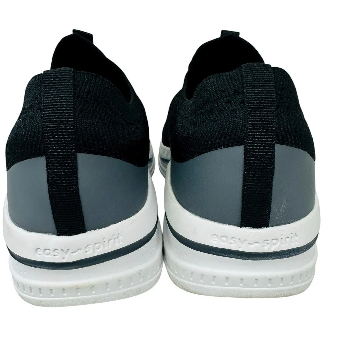 Easy Spirit Women's Sneaker Size 9M Black Slip On Breathable Lightweight Design - Image 4