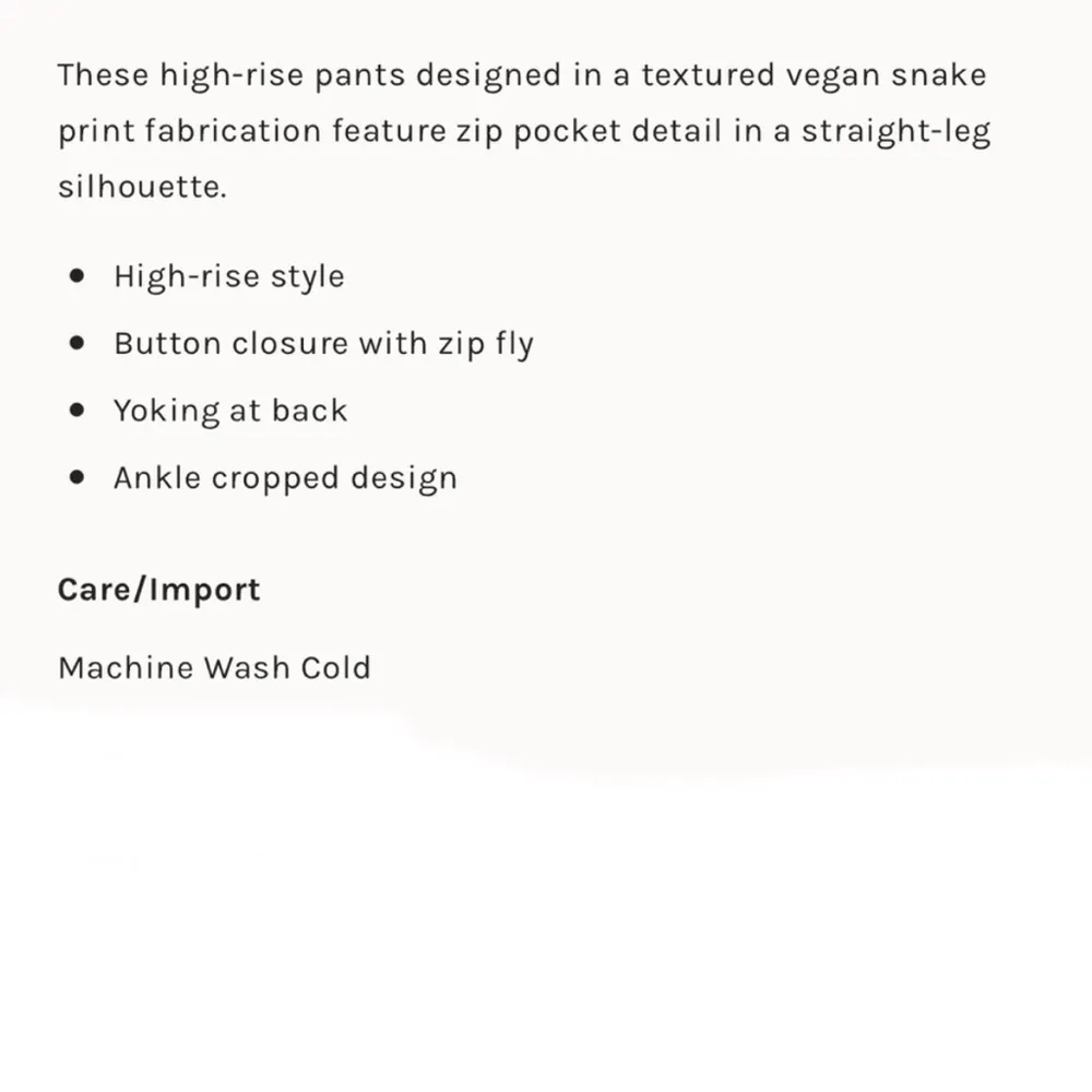 Like New Free People Wild Horses Vegan High Rise Pants - Image 13