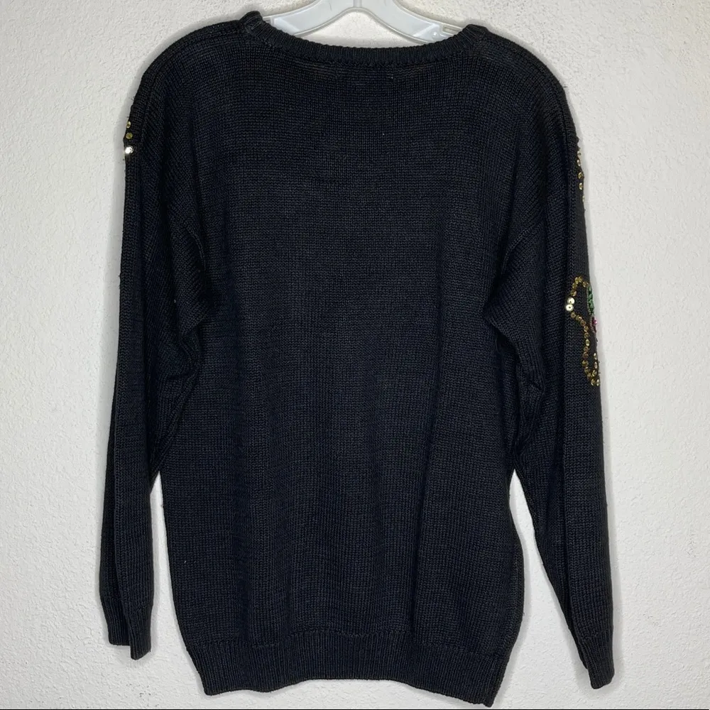 Vintage Krystal‎ Kobe Sweater Black - Image 4