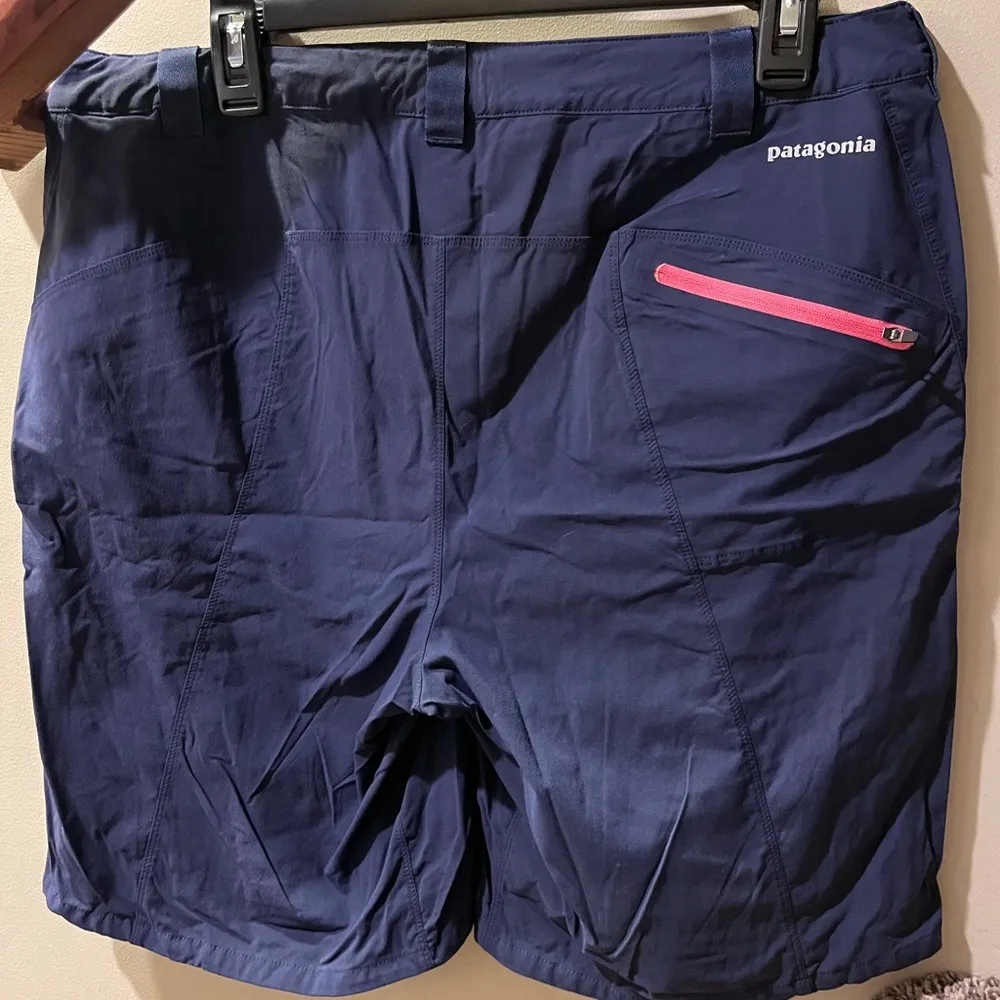 Patagonia Blue Athletic Shorts Lightweight Performance - Image 3