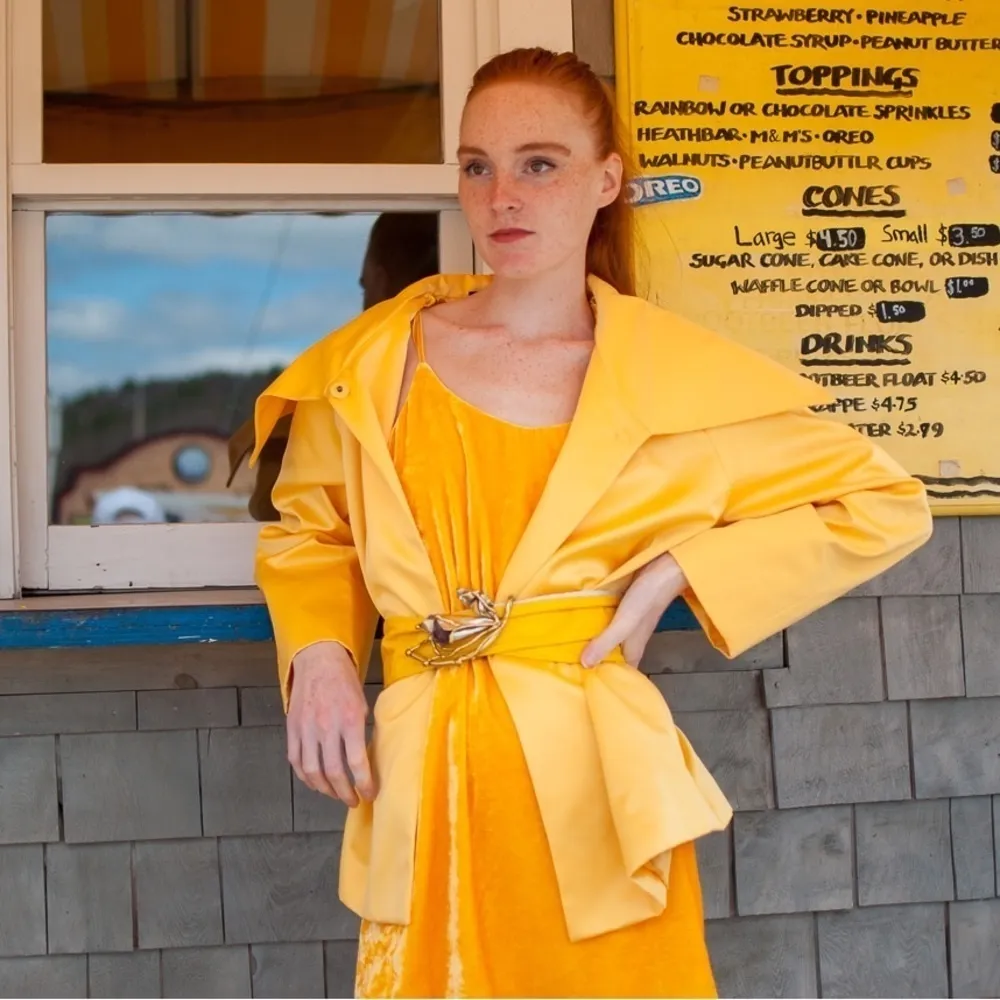 NWT Adrienne Landau Yellow Jacket - Image 15