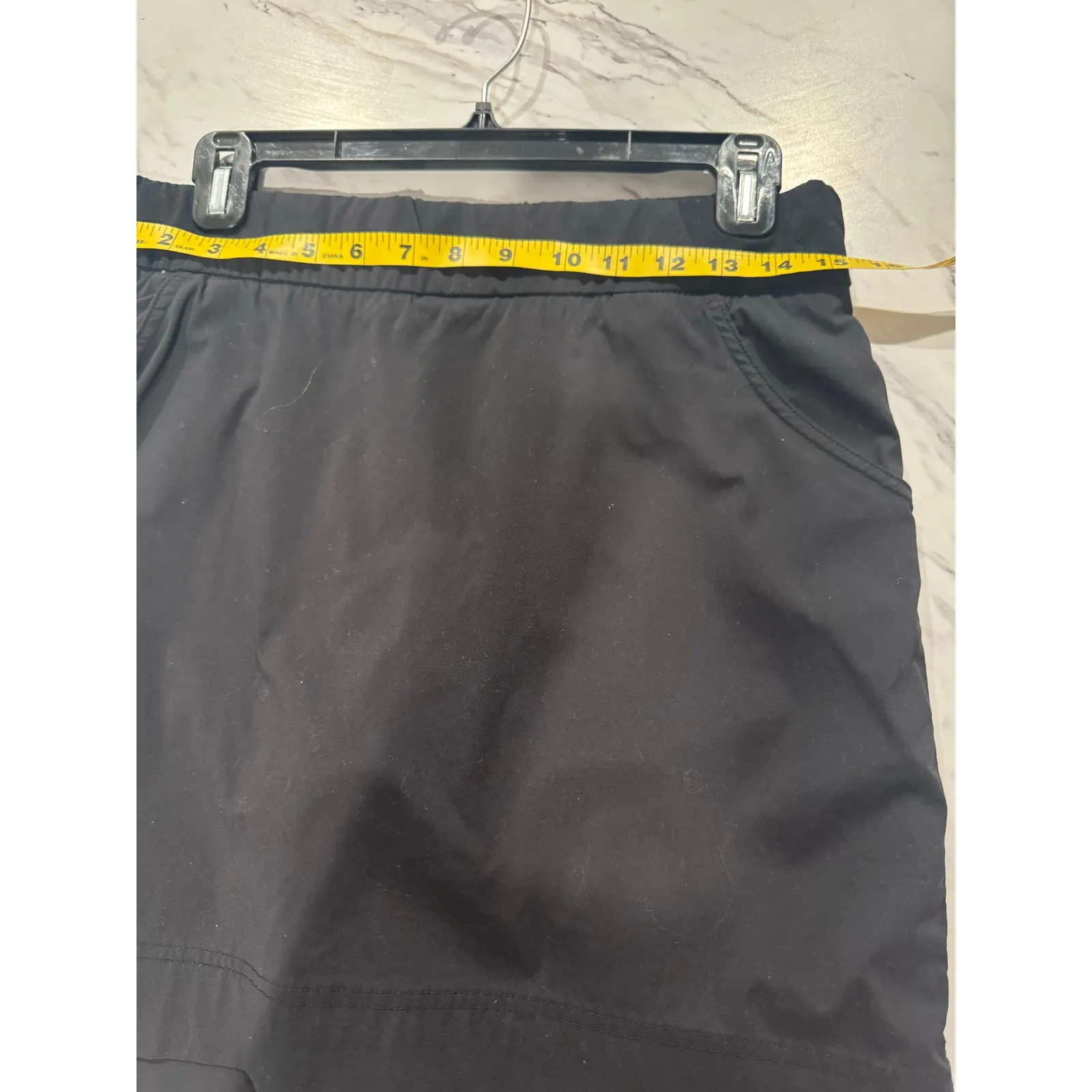 Columbia Women’s Skort Large Black  Hiking Skirt Active Outdoor Stretch Pockets - Image 6