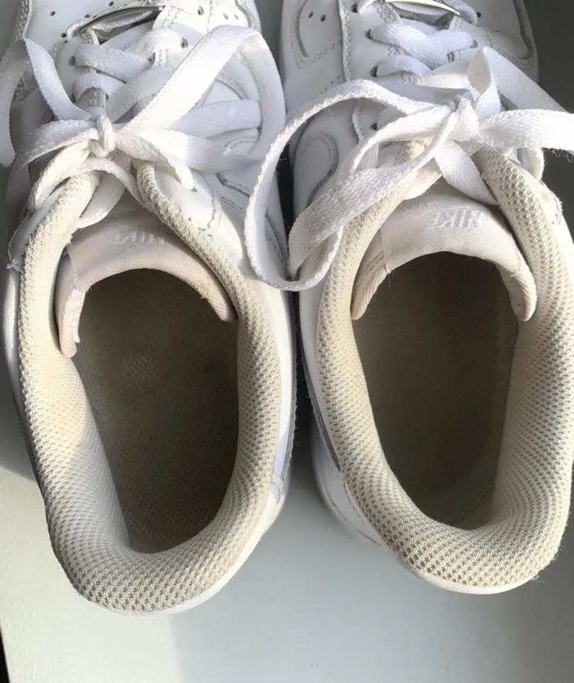 Nike White Air Force 1s - Image 6